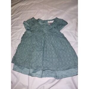 Max studio babygirl green Short sleeve dress 3-6 months